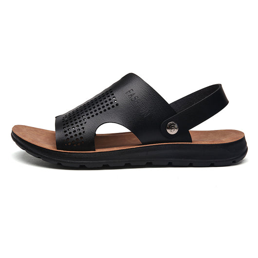 Sandalias y Pantuflas Hombre Cómodas de Suela Blanda para Playa - Image 3
