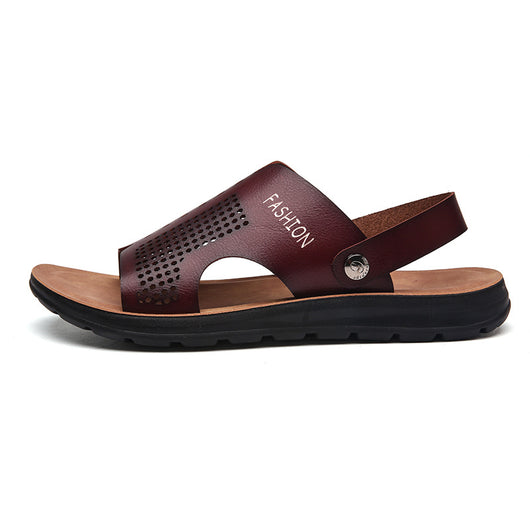 Sandalias y Pantuflas Hombre Cómodas de Suela Blanda para Playa - Image 4