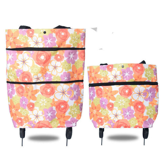 Bolsa de Compras Plegable con Ruedas - Carrito de Supermercado - Image 13