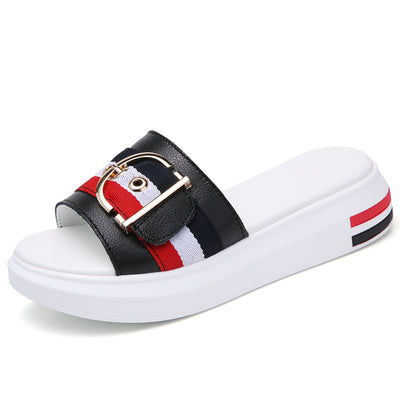 Sandalias de Playa Estilo Celebridad - Chanclas Planas Versátiles para Mujer - Image 6