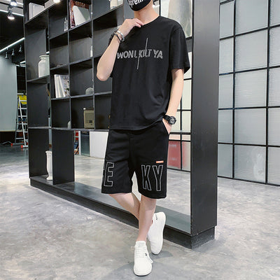 Conjunto de Algodón: Playera y Shorts de Manga Corta - Image 3