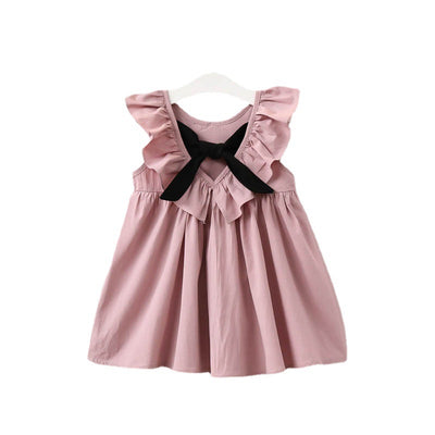 Vestido Infantil Sin Mangas de Una Pieza - Image 6
