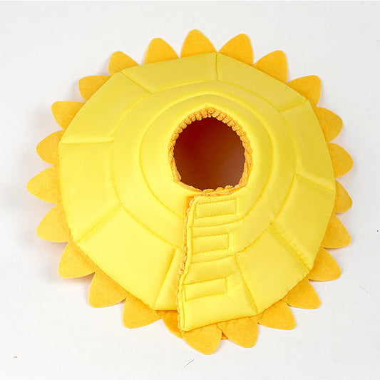 Collar de Protección Postoperatoria Girasol