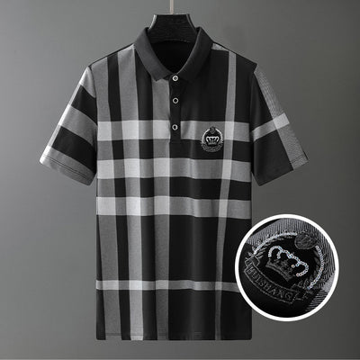 Conjunto Casual de Verano con Camiseta Rayada y Shorts - Estilo Europeo Moderno - Image 3