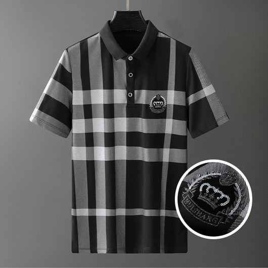 Conjunto Casual de Verano con Camiseta Rayada y Shorts - Estilo Europeo Moderno - Image 3