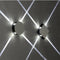 Lámpara de Pared LED Proyector Cross Star para Exteriores - Diseño Decorativo Impermeable