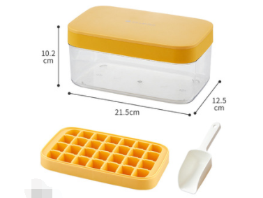 Molde de Hielo de Silicona Premium con Bandeja de Almacenamiento - Image 12