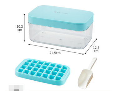 Molde de Hielo de Silicona Premium con Bandeja de Almacenamiento - Image 14