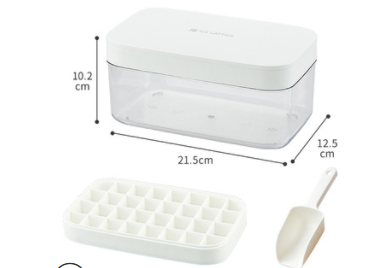Molde de Hielo de Silicona Premium con Bandeja de Almacenamiento - Image 4