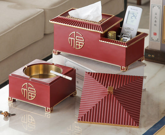 Cenicero Decorativo Nórdico con Tapa - Diseño Ciervo para Sala de Estar - Image 20