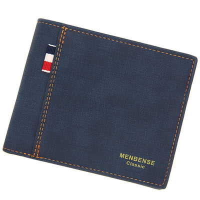 Billetera Hombre Retro Tri-pliegue Gran Capacidad Estilo Vintage - Image 7