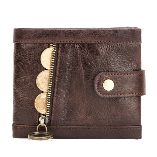 Billetera de Cuero para Hombre con Protección RFID - Diseño Europeo Moderno - Image 2