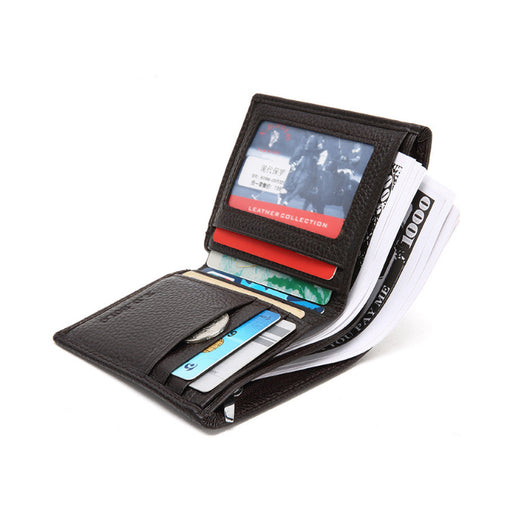 Cartera Delgada de Cuero Genuino Premium - Tarjetero Minimalista - Image 6