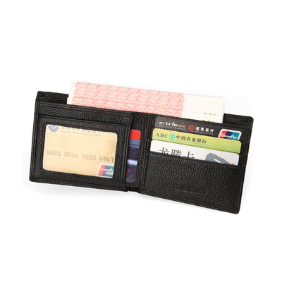 Cartera Delgada de Cuero Genuino Premium - Tarjetero Minimalista - Image 10
