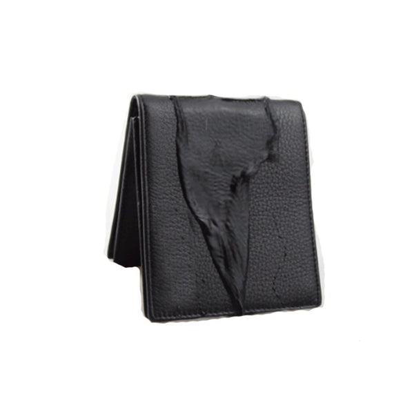 Cartera Delgada de Cuero Genuino Premium - Tarjetero Minimalista
