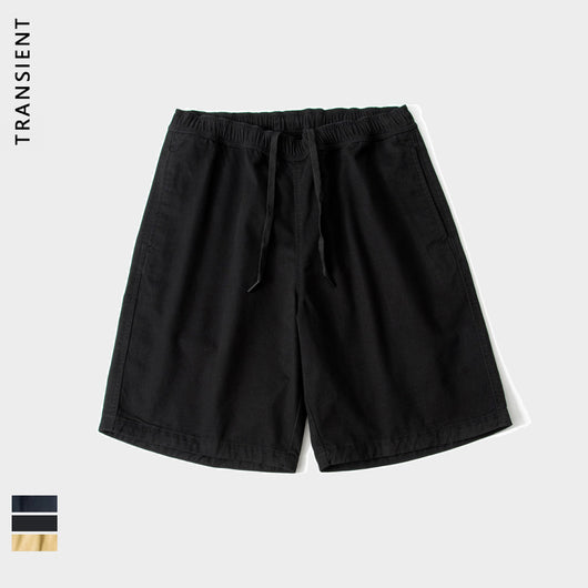 Shorts Holgados Japoneses Tejido Cepillado sobre la Rodilla para Skateboard y Playa