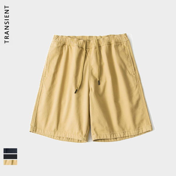 Shorts Holgados Japoneses Tejido Cepillado sobre la Rodilla para Skateboard y Playa