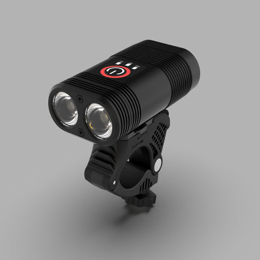 Luz Frontal LED Inteligente para Bicicleta de Montaña con Carga USB