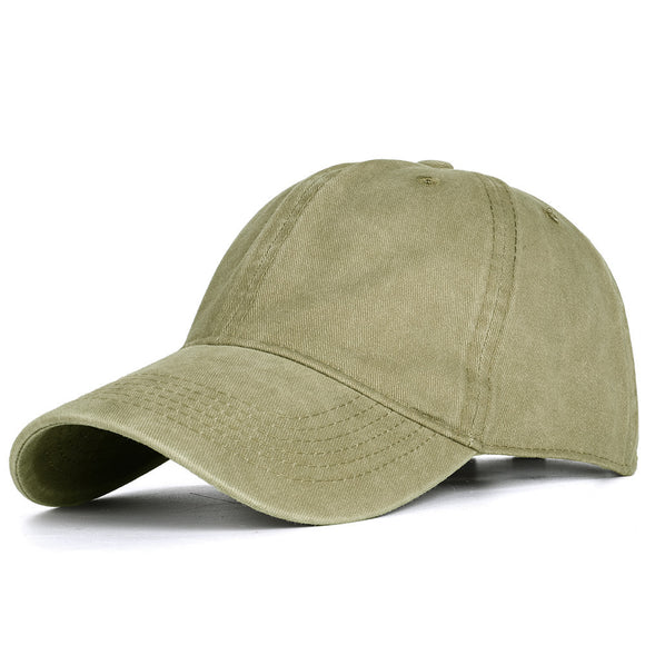 Gorra de Béisbol Unisex Lavable en Colores Sólidos