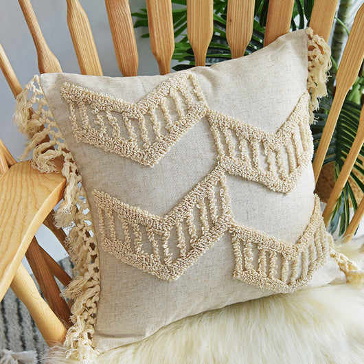 Funda de Almohada Acolchada con Detalles Pespuntados - Image 14