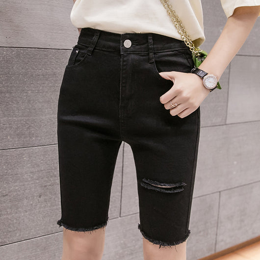 Shorts Ajustados de Cintura Alta Ultrafinos - Image 4