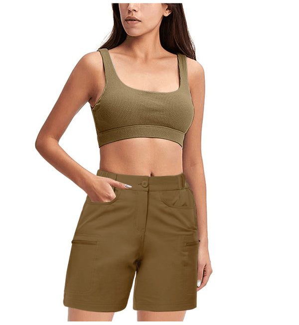 Pantalón de Cintura Elástica con Bolsillos Laterales y Cierre - Image 4