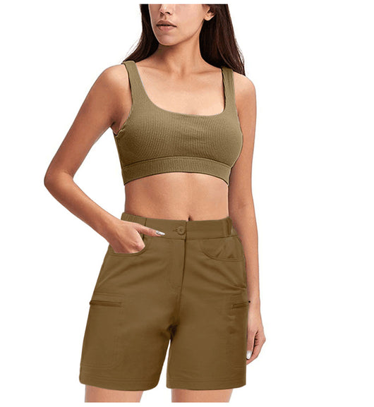 Pantalón de Cintura Elástica con Bolsillos Laterales y Cierre - Image 4