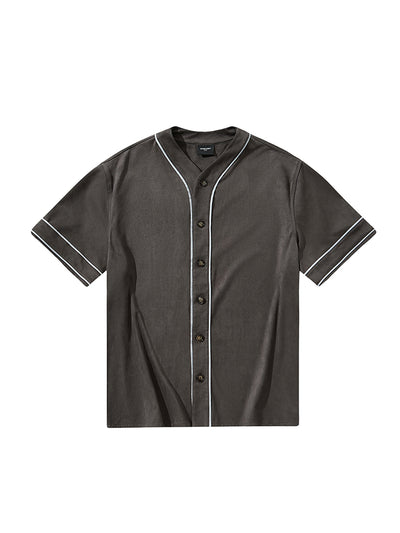Chaqueta de Béisbol Manga Corta Tide Brand - Fit Relajado - Image 3