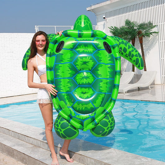 Colchón Inflable Gigante para Piscina - Flotador de Lujo