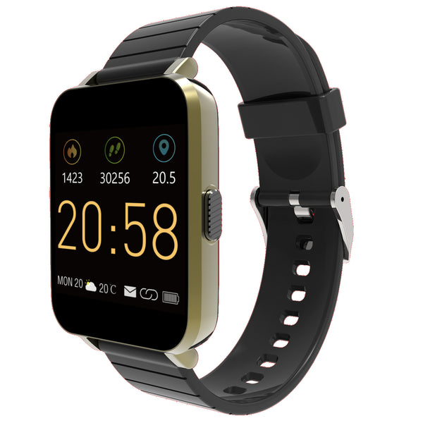 Reloj Inteligente Deportivo con Pantalla Táctil y Monitor de Frecuencia Cardíaca