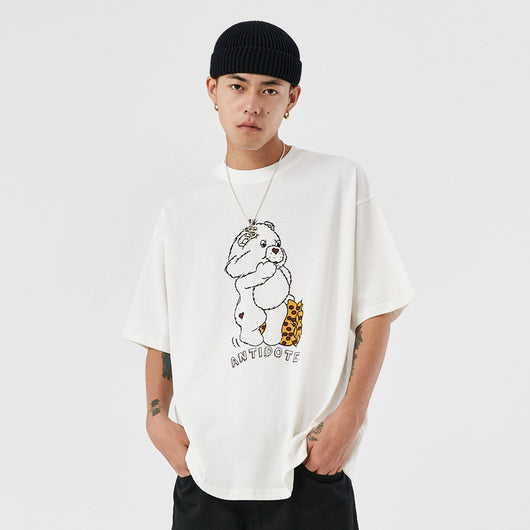 Playera de Pareja Estampado Oso Cartoon - Colección Verano Unisex - Image 9