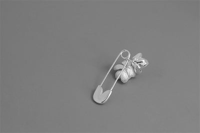 Broche de Plata Esterlina Jazmín Nostálgico S925 para Mujer - Image 7