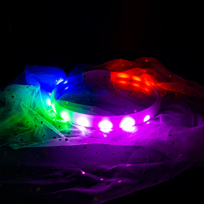 Collar LED Recargable para Perros Anti-Pérdida con Carga USB - Image 9