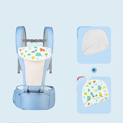 Portabebé Ergonómico de Cuatro Estaciones con Asiento de Cadera - Image 17