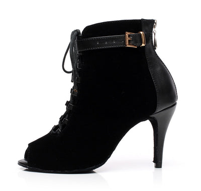 Botas de Tacón Alto para Baile Latino - Image 11