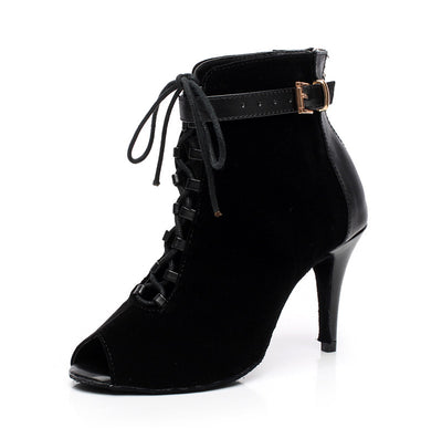 Botas de Tacón Alto para Baile Latino - Image 9