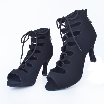 Zapatos de Baile Latino para Mujer - Tacones Altos Profesionales - Image 9