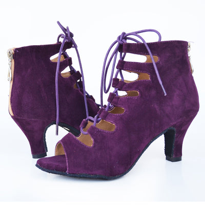 Zapatos de Baile Latino para Mujer - Tacones Altos Profesionales - Image 5