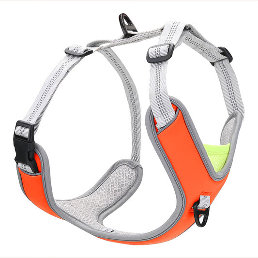 Arnés de Pecho y Espalda Ajustable para Perros Grandes - Sistema de Correa para Trekking Outdoor - Image 2