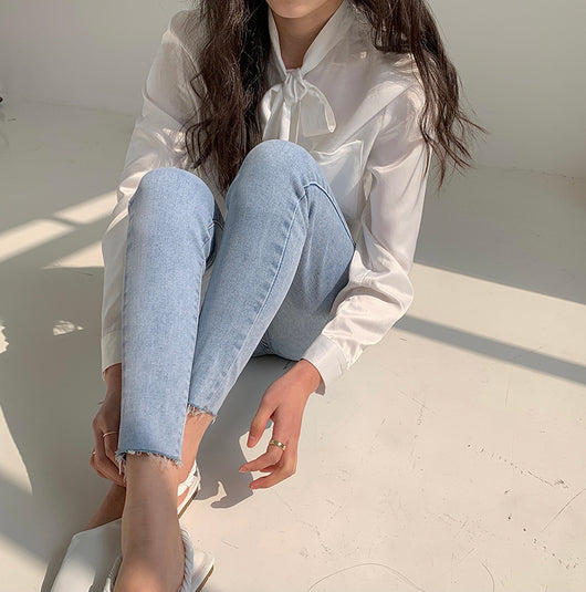 Jeans Skinny Cintura Alta Mujer Primavera Ajuste Perfecto - Image 10