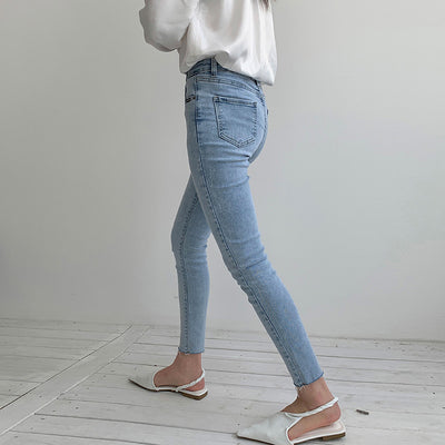 Jeans Skinny Cintura Alta Mujer Primavera Ajuste Perfecto - Image 8