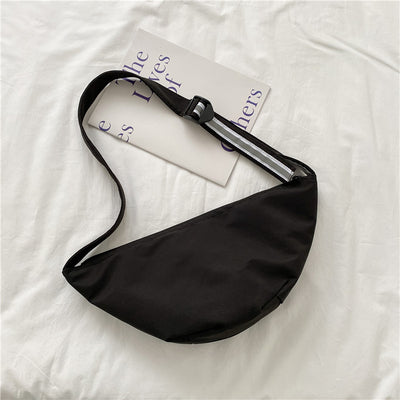 Bolso de Hombro Pana Rayas Reflectantes - Image 8