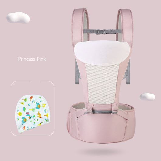 Portabebé Ergonómico de Cuatro Estaciones con Asiento de Cadera - Image 6