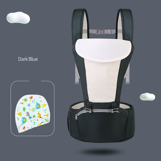 Portabebé Ergonómico de Cuatro Estaciones con Asiento de Cadera - Image 7