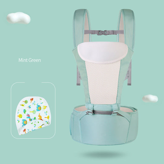 Portabebé Ergonómico de Cuatro Estaciones con Asiento de Cadera - Image 8