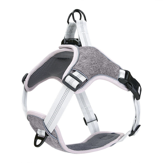 Chaleco Reflectante Ajustable para Mascotas - Seguridad en Paseos - Image 4