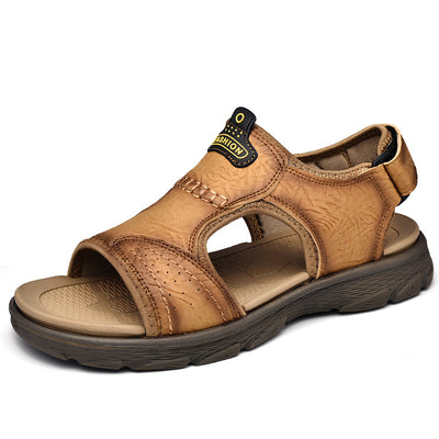 Sandalias Deportivas Talla Grande en Cuero para Hombre - Image 7
