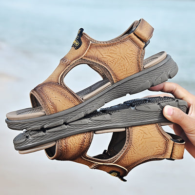 Sandalias Deportivas Talla Grande en Cuero para Hombre - Image 10