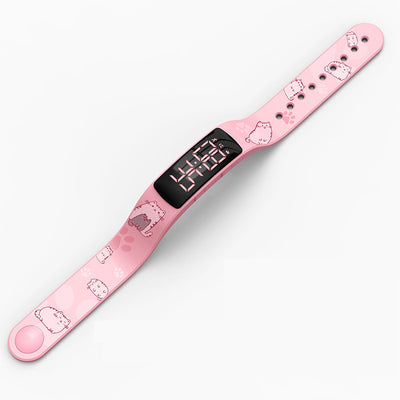 Reloj Pulsera Infantil LED Luminoso Resistente al Agua con Diseño Graffiti - Image 7