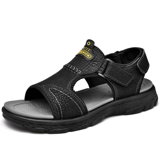 Sandalias Deportivas Talla Grande en Cuero para Hombre - Image 3